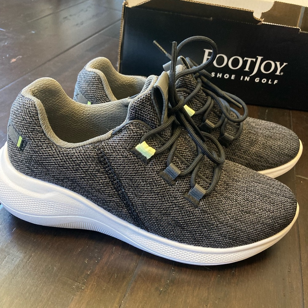 FootJoy gray golf shoes